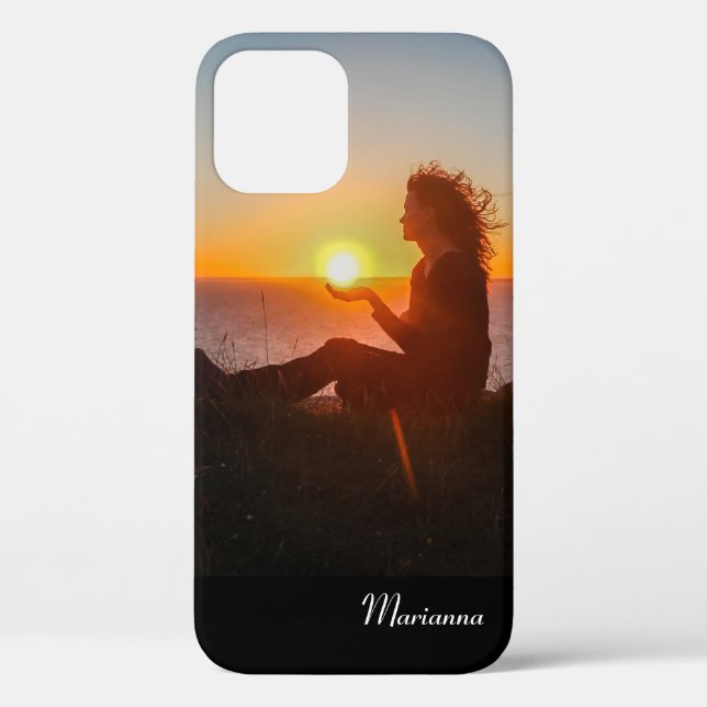 Nom personnalisé de la photo mignonne coque iphone (Verso)