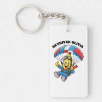 Nom personnalisé de parachutiste drôle Banane Para