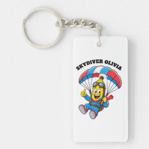 Nom personnalisé de parachutiste drôle Banane Para