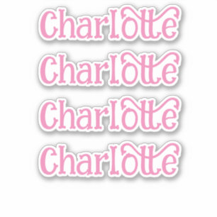 Nom personnalisé Decal Custom Times Four Sticker