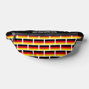 Nom personnalisé DRAPEAU ALLEMAND D'ALLEMAGNE