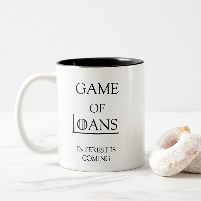 Nom personnalisé drôle Graduation Mug  (Avec donut)