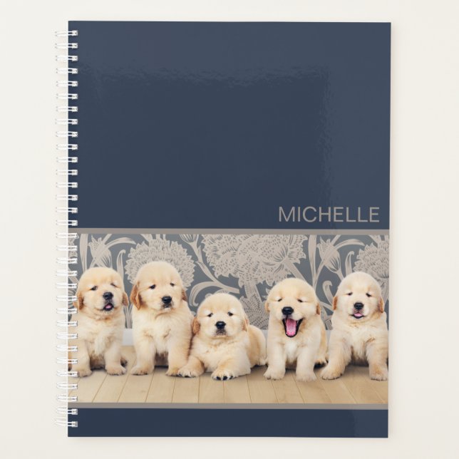 Nom personnalisé du chien chiot de rétrificateur d (Devant)