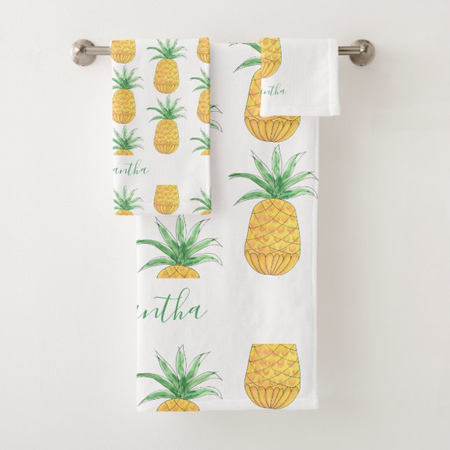  Nom personnalisé du Motif ananas (En situation)