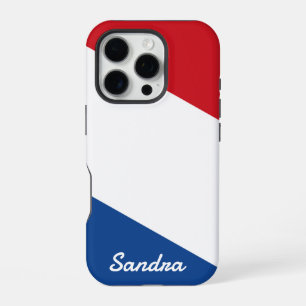 Nom personnalisé Dutch Flag iPhone 16 Pro Coque