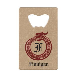 Nom personnalisé et monogramme Style celtique Ouro