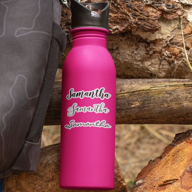 Nom personnalisé Étiquette de l'ordinateur portabl (Créateur téléchargé)