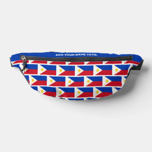 Nom personnalisé FILIPINO DRAPEAU DES PHILIPPINES