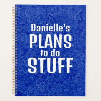 Nom personnalisé Funny Planner