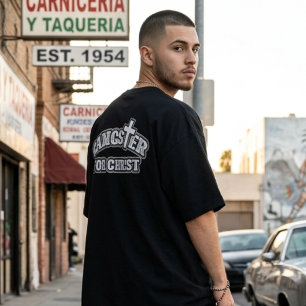 Nom personnalisé Gangster pour t-shirts Christ