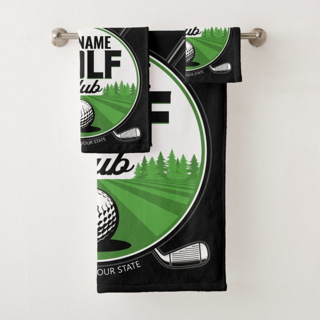 NOM personnalisé Golfing Pro Golf Club Player (En situation)