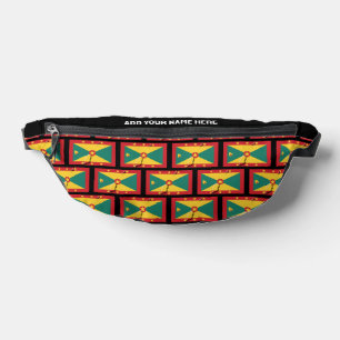 Nom Personnalisé GRENADIAN DRAPEAU DE GRENADA Fann