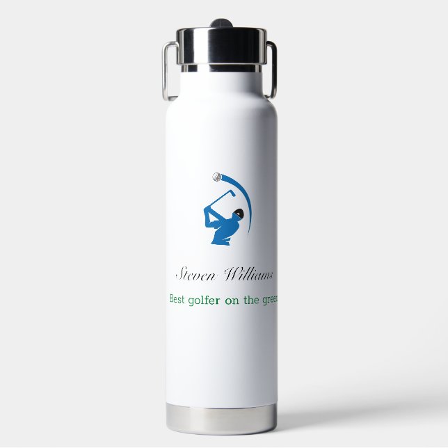 Nom personnalisé Meilleure bouteille d'eau de Golf (Salle de sport)
