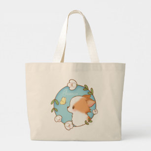 Nom personnalisé Mochi Pomchi Flower Sac fourre-to