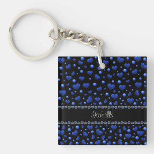 Nom personnalisé, motif de parties scintillant coe
