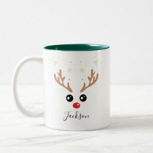 Nom personnalisé Mug de vacances pour les garçons 