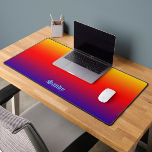 Nom personnalisé Multicolor Jaune Orange Bleu