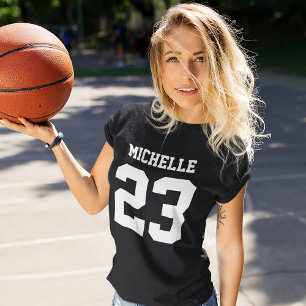 Nom personnalisé Numéro Femen Sport Jersey T-shirt