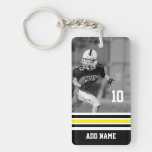Nom personnalisé Numéro photo Football Jersey Bl