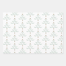Nom personnalisé Papier d'enveloppement de l'arbre