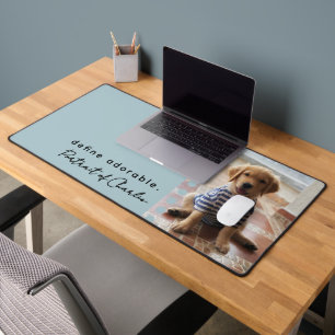Nom personnalisé Photo de chien mignon Citation am