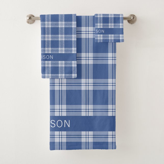 Nom personnalisé Plaid / Tartan Motif (En situation)