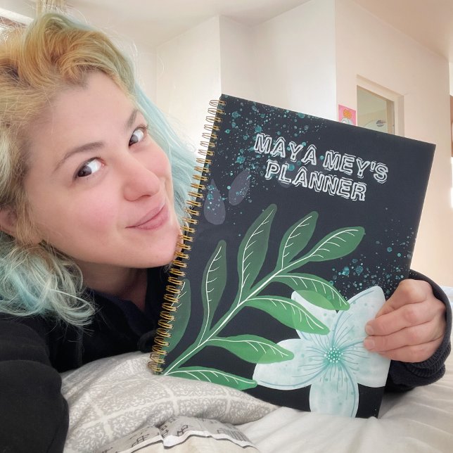 Nom personnalisé Planificateur Art 12 Mois (Créateur téléchargé)