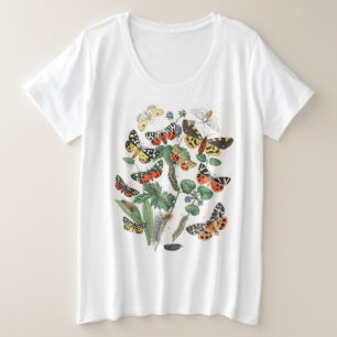 NOM PERSONNALISÉ PLUS TAILLE COTON T-SHIRT BOÎTE