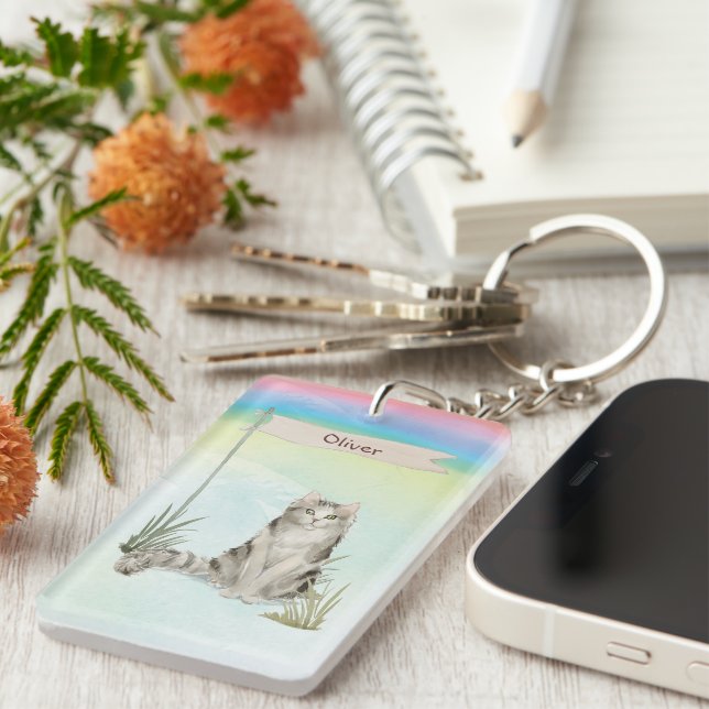 Nom personnalisé Ragamuffin Animal de chat (Devant droit)