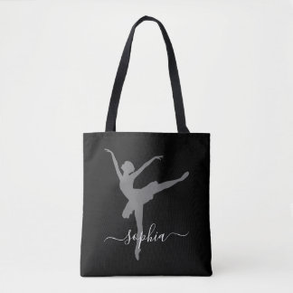 Nom personnalisé Sac fourre-tout Ballerina