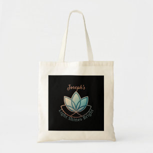 Nom personnalisé Sac fourre-tout Lotus - [NOM] Bri