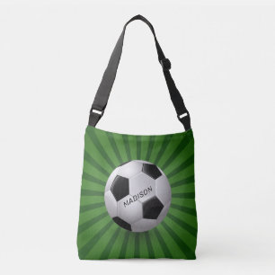 Nom personnalisé Sacs de balle de soccer rétro