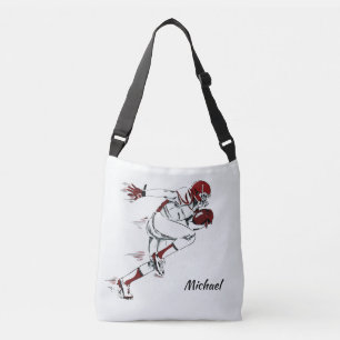 Nom personnalisé Sacs du joueur de football