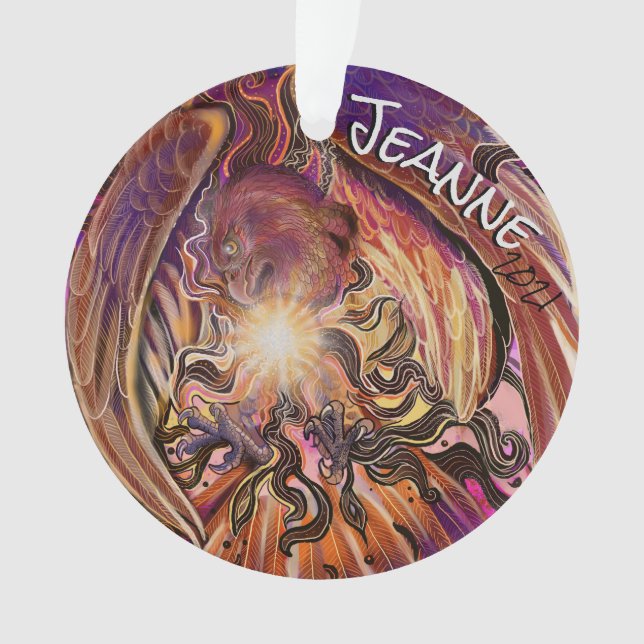 Nom personnalisé Solar Burst Hawk (devant)