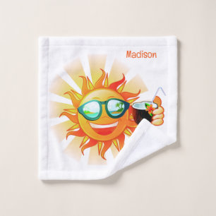 Nom personnalisé Soleil tropical