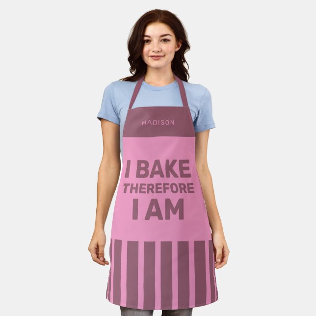 Nom personnalisé tabliers de Baker (Porté)
