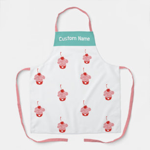 Nom personnalisé Tabliers personnalisés, Cupcake r