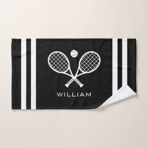 Nom personnalisé Tennis Black Stripes