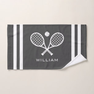 Nom personnalisé Tennis Gris foncé Gris rayures