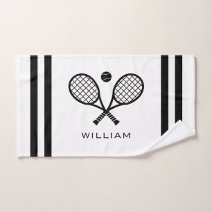 Nom personnalisé Tennis White Stripes
