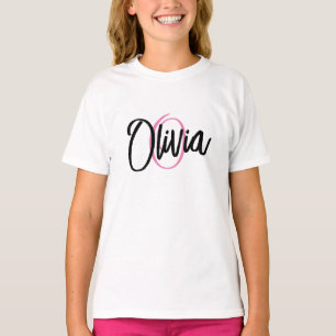 Nom personnalisé Texte T-shirt personnalisé