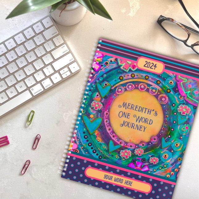 Nom personnalisé Un mot Plutôt floral Bande (Créateur téléchargé)