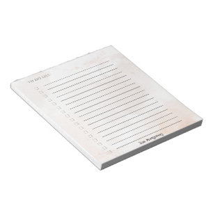 Nom personnel esthétique Bloc-notes Tearaway