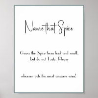 Nom que Spice - Poster du jeu de douche