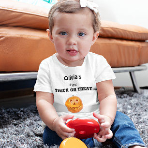 Nom sur 6-24 Mois Baby Halloween Jersey T-Shirt