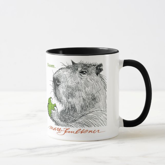 Nom ! Tasse de Capybara (Droite)