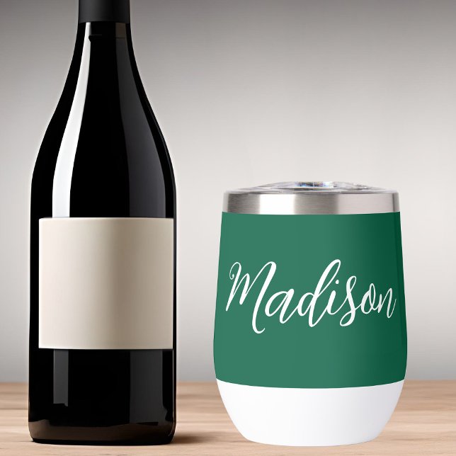 Nom vert du chasseur Script manuscrit personnalisé (Créateur téléchargé)