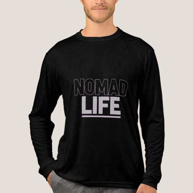 NOMAD LIFE Tri-Blend SHIRT (Vorderseite)