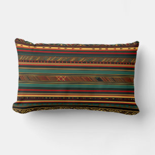 Nomadische Artisan Stripes Lendenkissen