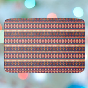 Nomadische Threads Aztec Pattern Bath Mat Badematte
